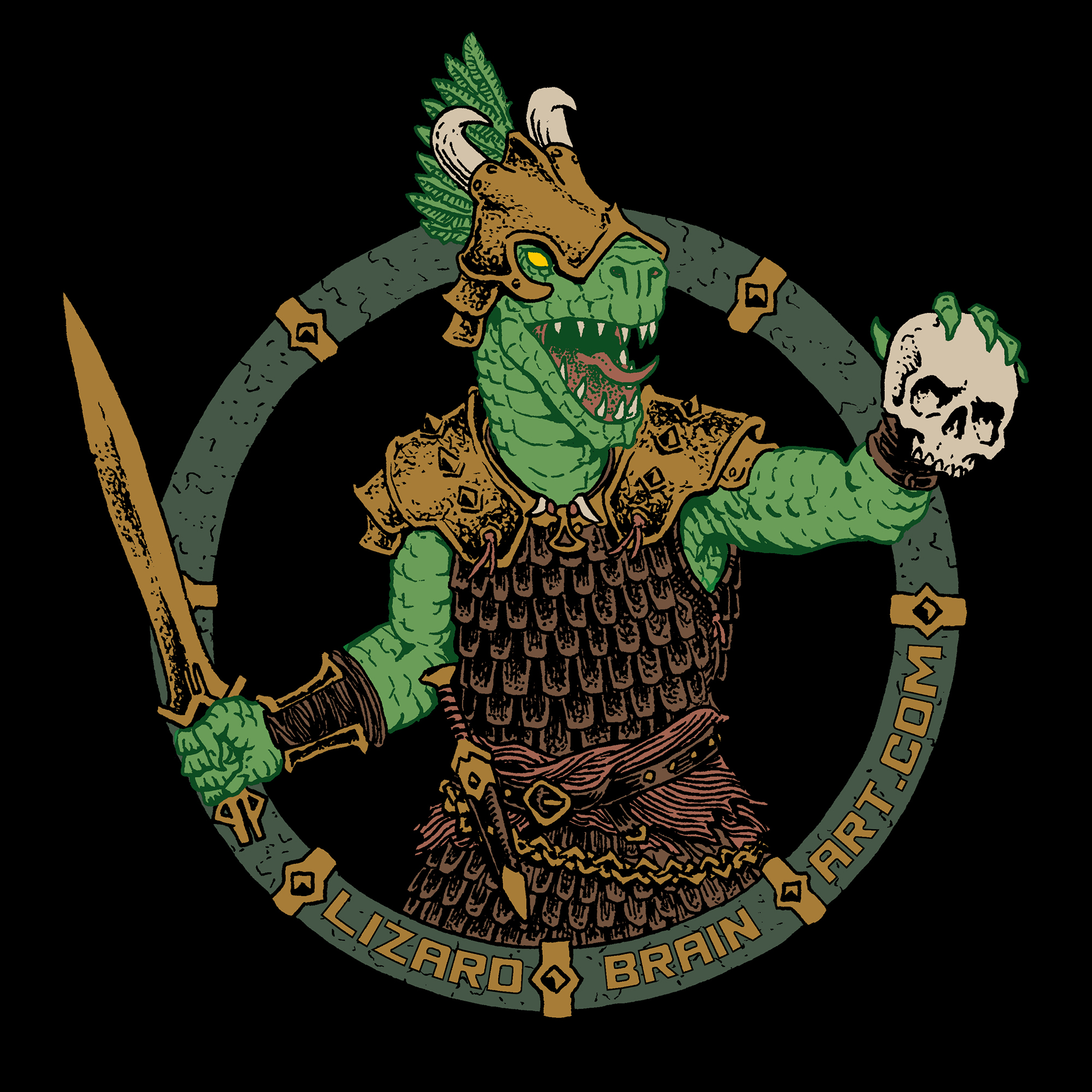 LIZARDBRAIN ART